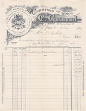 75 PARIS blouse GUINAND 1899 shirts