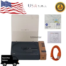 Syitren R300 Wooden Black CD Player Bluetooth Audio Player for CD/CD-R/CD-RW Tz