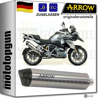 auspuff zugelassen titan c maxi arrow fur bmw r1200 r-1200 gs adventure 2014 14