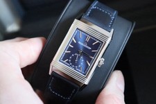 Jaeger-LeCoultre BLUE REVERSO TRIBUTE MONOFACE SMALL SECONDS