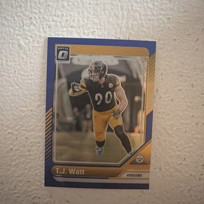 2024 Panini Donruss Optic - T.J. Watt #169 Blue Prizm /199