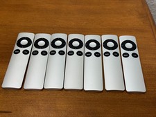 LOT OF 7 Apple TV OEM A1294 Remote for AppleTV 2nd 3rd Generation Mac Silver