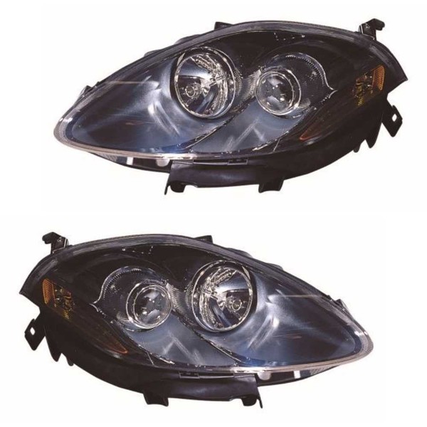 Halogen Scheinwerfer Set Links & Rechts Hauptscheinwerfer H1 FüR Fiat Bravo Ii-image