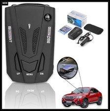 Radar Detector 16 Band GPS Speed Safe Voice Alert 360 Laser Detection 12V Car