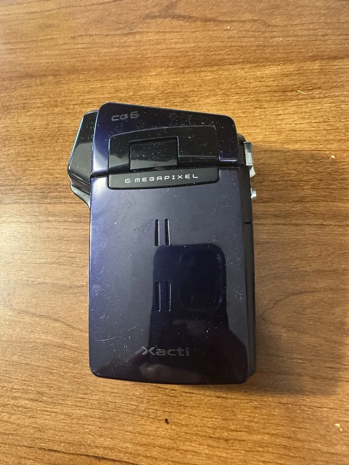 Cámara Sanyo Xacti VPC-CG6 bl LEER POR FAVOR para piezas o reparación Foto 2 de 3