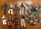 2005 G.I. Joe Sigma 6 Six Lot of  8 Figures with Accessories & Weapons - USED