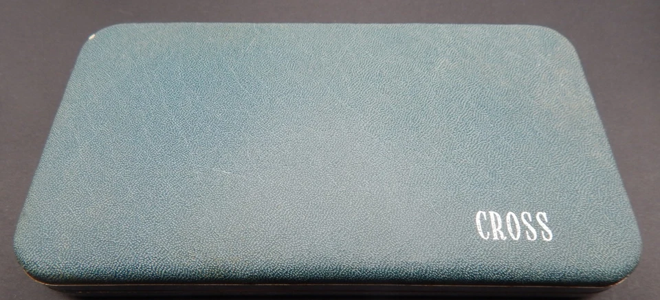 Vintage - Caixa de presente caneta e lápis prata esterlina Cross Century - SEM CANETAS - Imagem 2 de 4