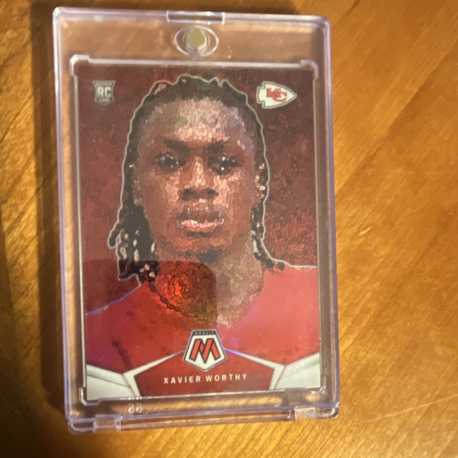 Panini 2024 Mosaic Xavier Worthy Micro Mosaic Prizm RC #MM-XWY Chiefs