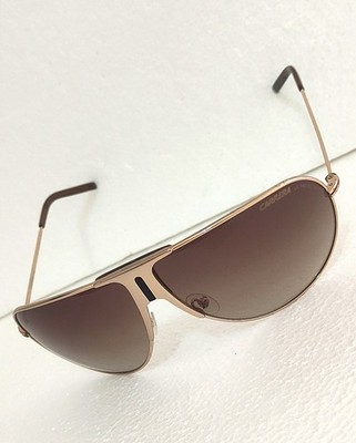 Sonnenbrille CARRERA BACK 80's 3 Silver Gold VINTAGE Pilot Y2K