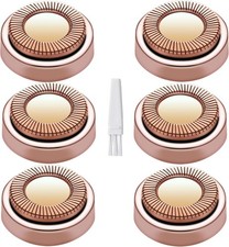 Finishing Touch Flawless Gen 1 4/6-Pack Replacement Heads: Safe,Gold-Plated Care