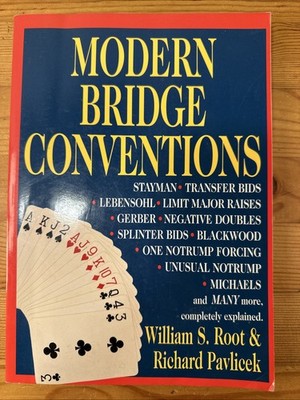 Modern Bridge Conventions by William S. Root and Richard Pavlicek 1995 PB