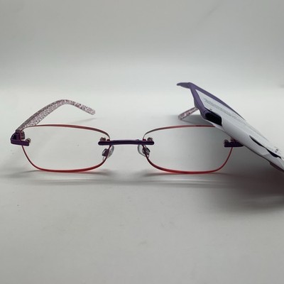 TREND  By Foster Grant Dani PRP Purple +3.25 Reading Glasses