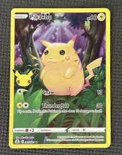 Pokémon Pikachu TCG Holo Rare Card 2021 Celebrations Series 5/25 25th on eBay