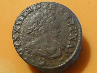 LOUIS XIII DOUBLE TOURNOIS 1639 CROISSANT RARE & QUALITE TB !