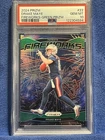 2024 Panini Prizm - Fireworks Drake Maye #22 Green Prizm (RC) PSA 10