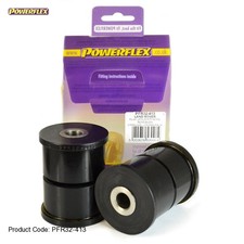 2 x Powerflex PFR32-413 hintere Buchsen oberer Querlenker Hinterachse Land Rover
