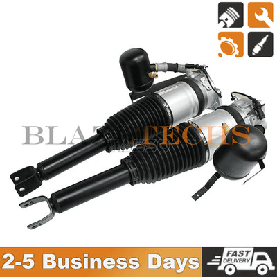 2x Rear Air Suspension Shocks Struts Fit Audi A8 A8L S8 D3 4E Quattro 6.0L 02-10