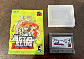 Metal Slug 2nd Mission (Neo Geo Pocket Color, US Release, CIB)