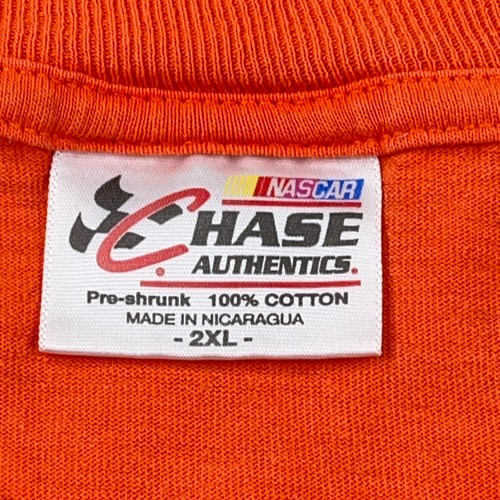 Vintage Denny Hamlin Shirt Men XXL 2XL Orange Nascar Racing Tee Y2K Adult - Picture 6 of 14
