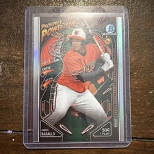 2024 Bowman - Mega Box Chrome Prospect Power-Up Samuel Basallo #PP-8 (RC)