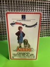 ANNIE 1st Print Musical Beta NOT VHS Watermarks SEALED NEW 222