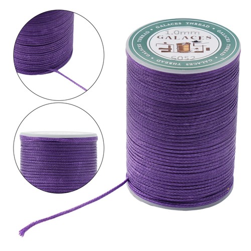 PU Leather Waxed Thread String Strap Jewelry Making Strong DIY 21 Colors - Picture 9 of 58