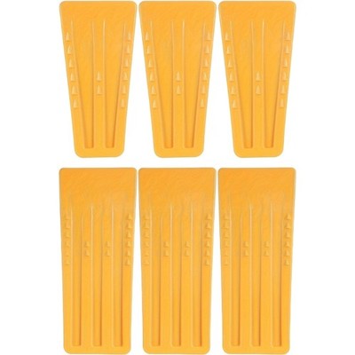 3Pcs Felling Wedges Plastic Chainsaw Wedges Tree Cutting Wedges For Tree Cutter