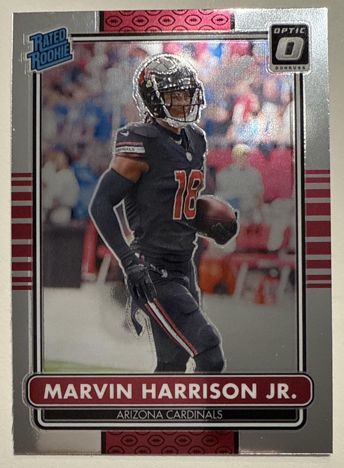 2024 Panini Donruss Optic 2014 Retro Series Marvin Harrison Jr #4 (RC) Cardinals