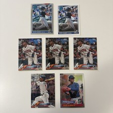 2018 Topps Ozzie Albies RC Lot! No Dupes!  Chrome, Rated Rookie! 
