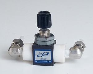 Cole Parmer 6393-60 Needle Valve w/ stainless steel fittings