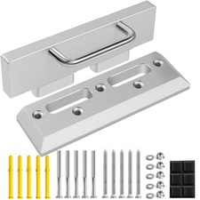 Pinkmiumiu Security Door Lock Barricade Home Safety Door Brace to Prevent Ent...
