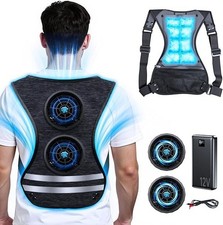 Air-conditioned work clothes cooling vest maximum -30 instant cool gray 15267