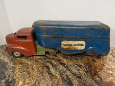 Vtg Wyandotte Truck Lines Pressed Steel Shark Nose Semi Truck Tractor Trailer