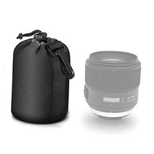 Protective Neoprene Lens Pouch for DSLR Camera Lens Medium (Single Pouch)