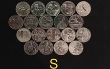 2022 - 2025 S American Women Quarter Set  (to Date) 19 Coins - Uncirculated UNC