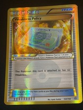 Weakness Policy 164/160 — Primal Clash — Secret Rare Holofoil