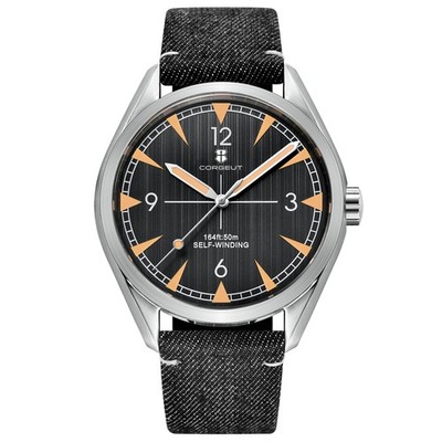6010A Japanese Mechanical Movement Automatic Watch for Men - 41mm Sapphire Cr...