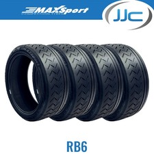 4 x 195/50/15 Medium Compound Maxsport RB6 FIA Tarmac Competition Rally Tyres