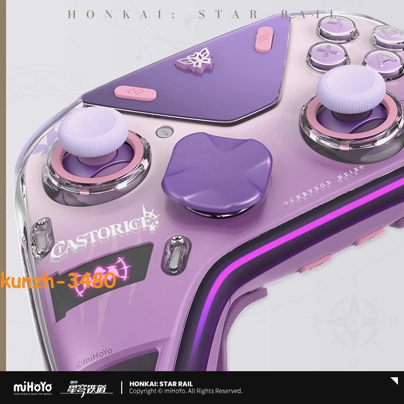 Official Honkai: Star Rail Castorice Game Controller w/Box Gamepad Badge Gifts - Image 4 of 4
