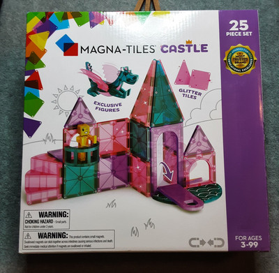 NEW Magna Tiles Castle Set  25 pieces