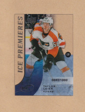 2015-16 Upper Deck Ice Taylor Leier #110 Ice Premieres 0592/1999 Flyers
