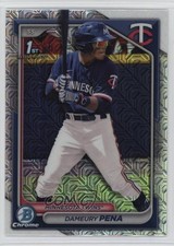 2024 Bowman Chrome Prospects Mega Box Mojo Refractor Dameury Pena #BCP-167 1oa8