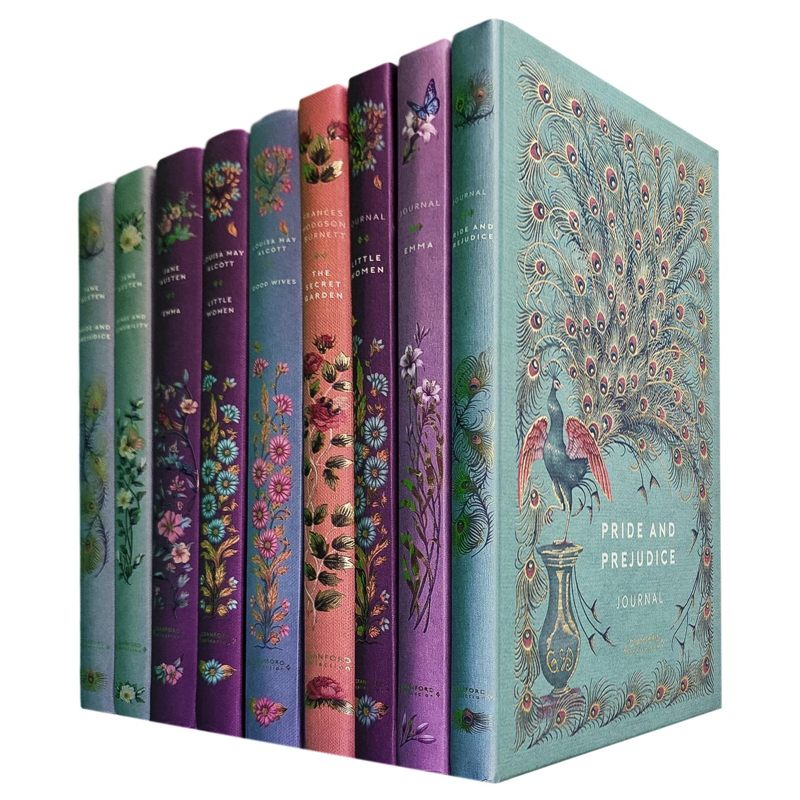 Cranford Edition Set (Hardcover, 6 Books) with 3 Journals