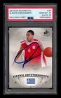 2013-14 SP Authentic: # 36 Giannis Antetokounmpo Auto PSA 10 GEM MINT AUTO 10