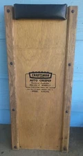 Vintage Craftsman Auto Creeper w Rol-Ez-E Metal Wheels Sears