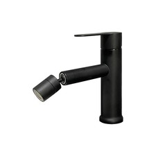 Single Handle Bathroom Sink Faucet, Matte Black Stainless Steel for Vanity