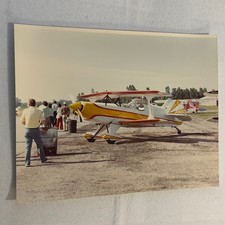 Vintage Aerobatic Aircraft Airshow Photo Large Aviation Photograph 1970s 1980s
