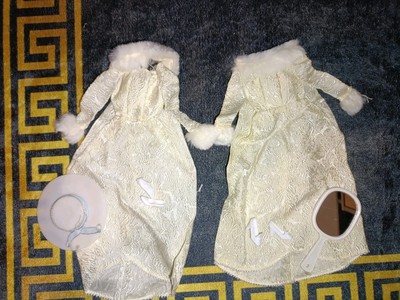 Vintage BARBIE Mattel Winter Weeding 1970 Outfit - Zwei Stück 