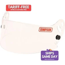 Simpson Safety 84300A, One Clear Shield Clear Devilray / Dr2 Performance Parts