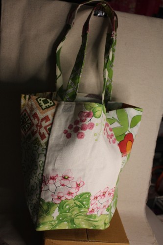 Bolso de Mano Reutilizable Compras de Comestibles Hecho a Mano Muestras de Tapicería OK U ELIGES - Imagen 42 de 141